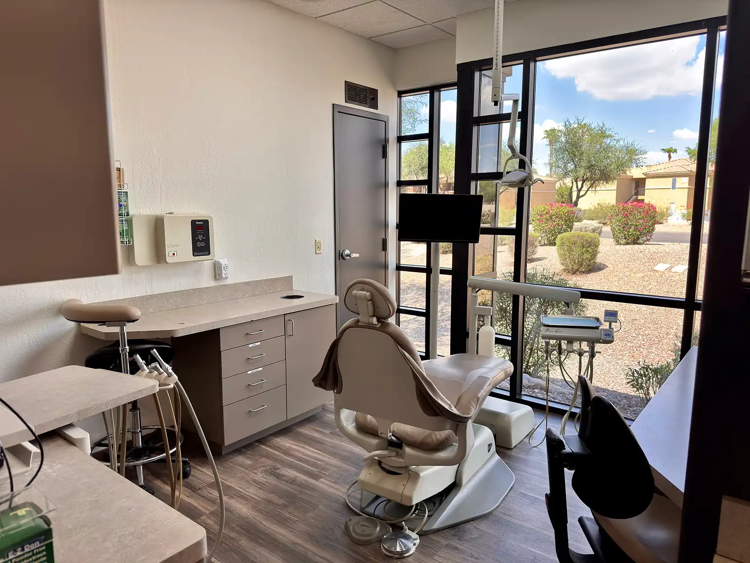 Enjoyable views of nature during procedures at Gateway Family Dentistry